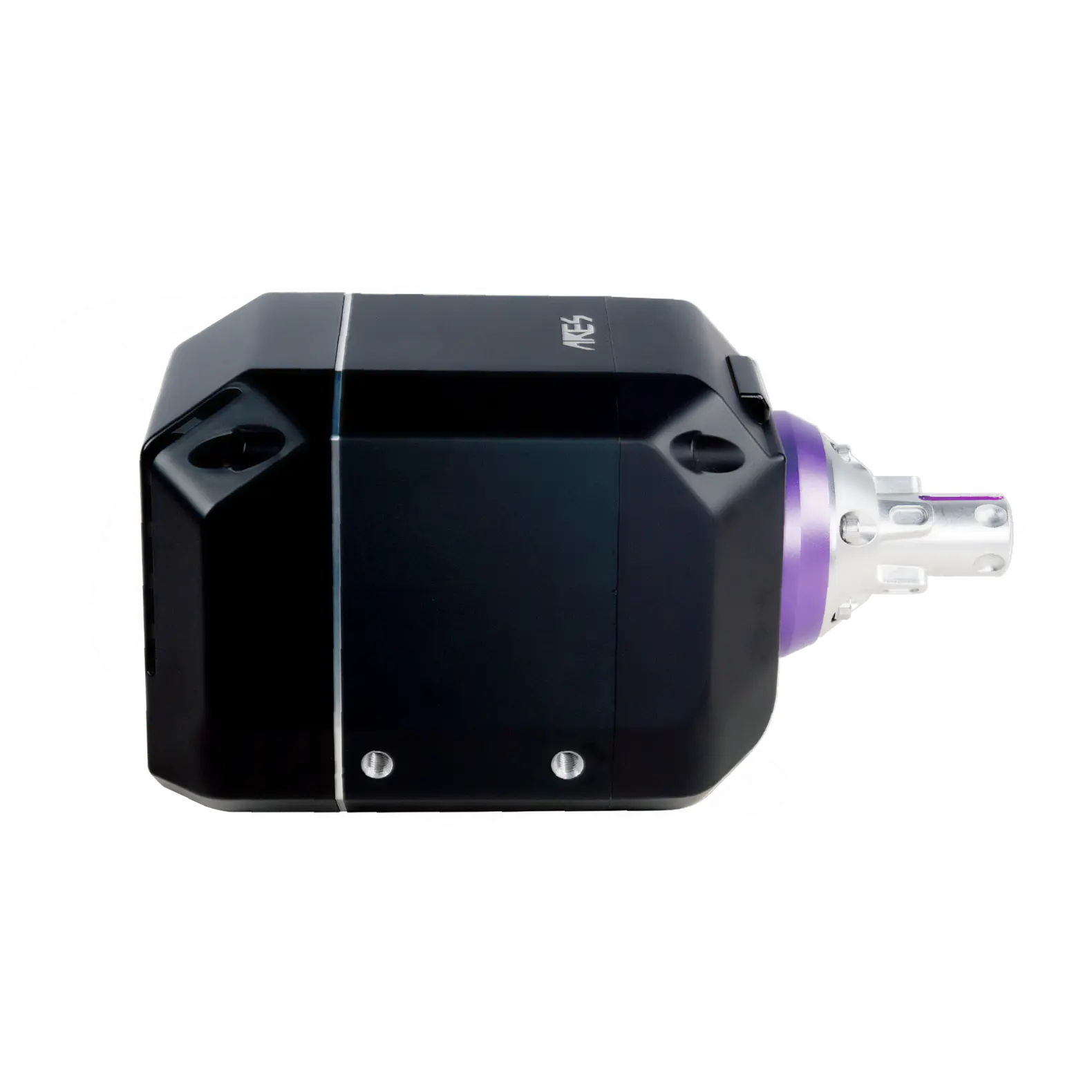 Conspit Ares 12Nm sim racing wheel base mounted on rig setup