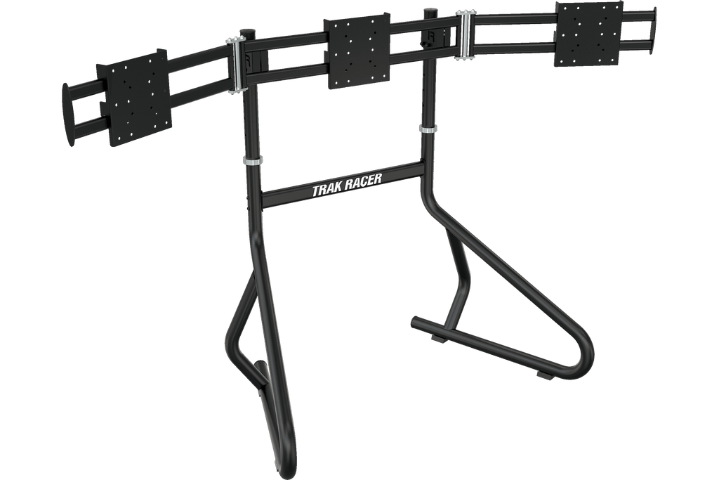Freestanding Dual Monitor Stand - Supports up to 80" Display