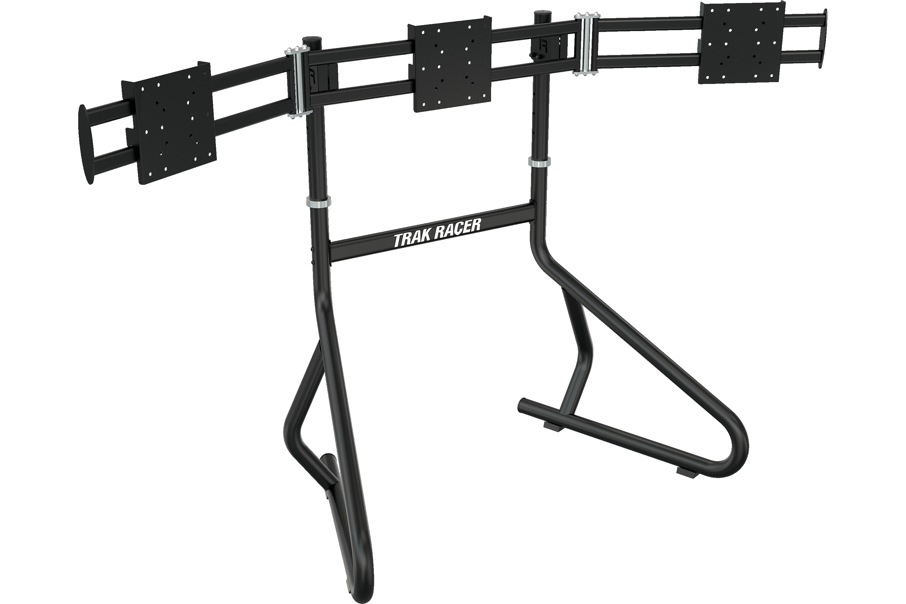 Freestanding Dual Monitor Stand - Supports up to 80" Display