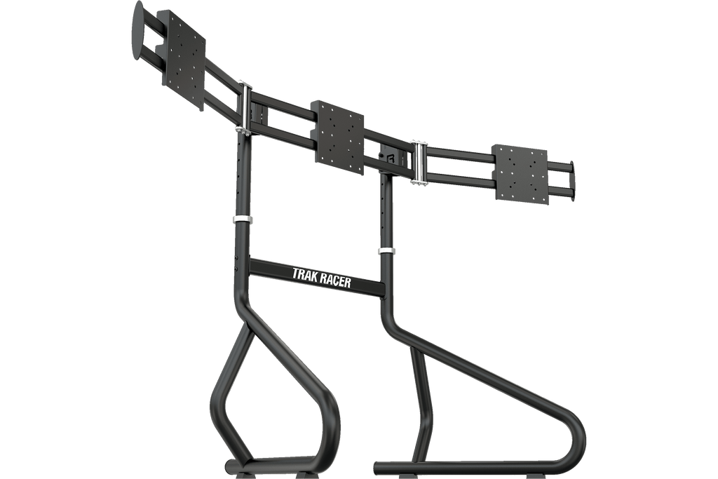 Freestanding Dual Monitor Stand - Supports up to 80" Display