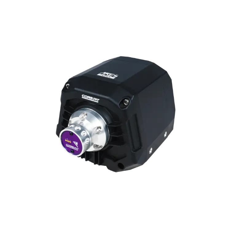 Conspit Ares Apex 8Nm direct drive wheel base front view
