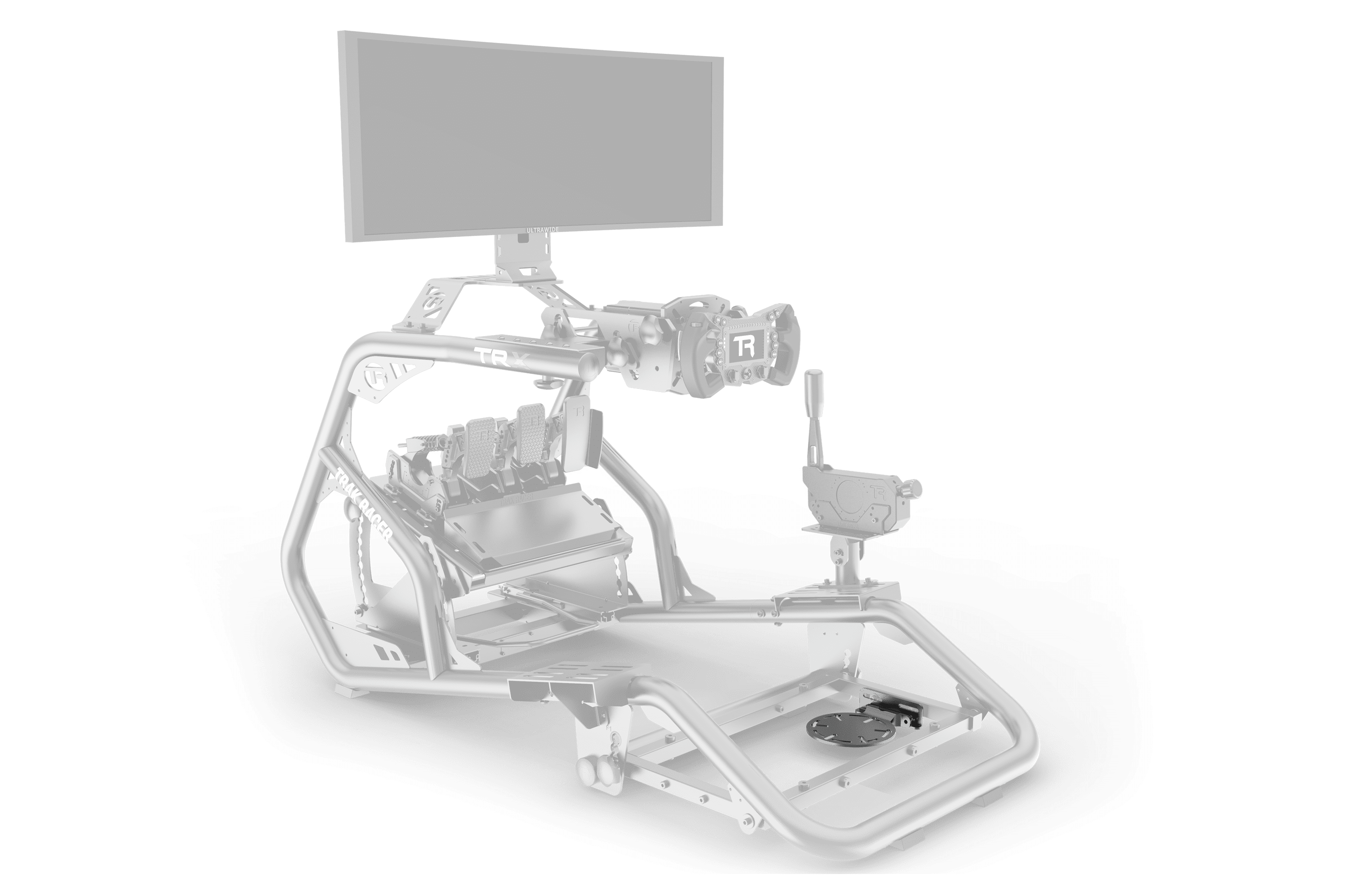UNIVERSAL BASS SHAKER/BUTTKICKER/TACTILE TRANSDUCER SIM RIG MOUNT