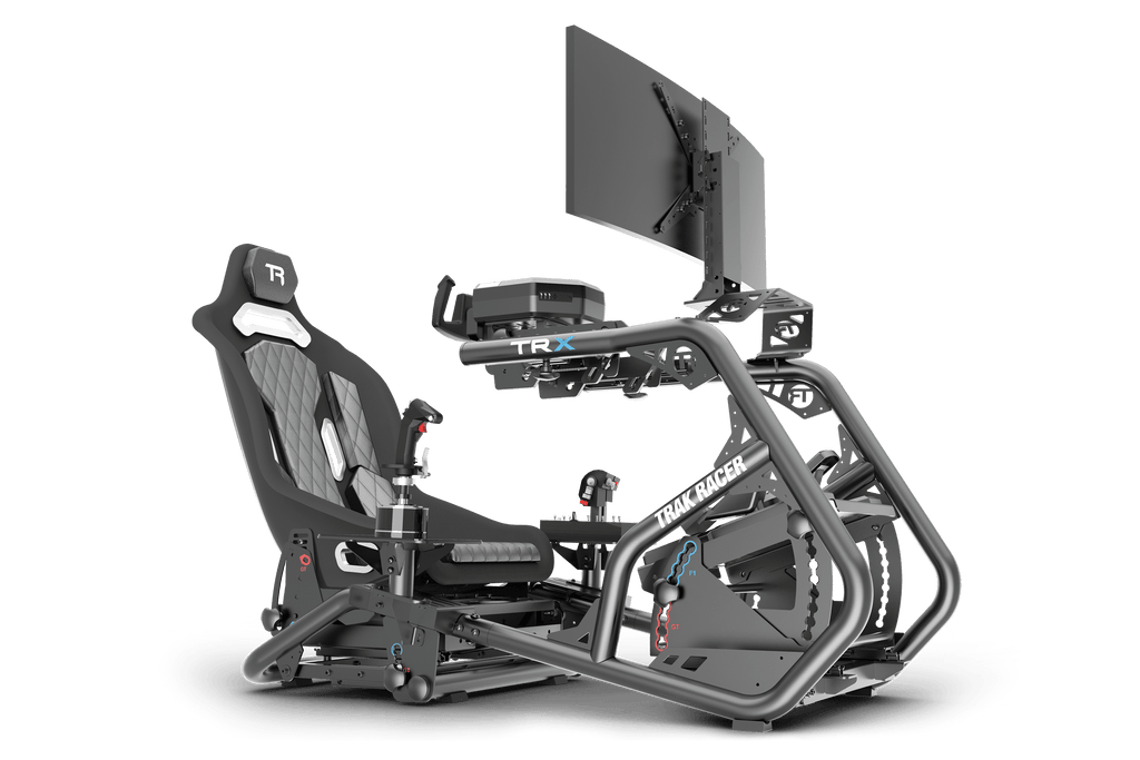 FLIGHT SIMULATOR MOUNTS - LEFT AND RIGHT SET FOR ALPINE RACING TRX