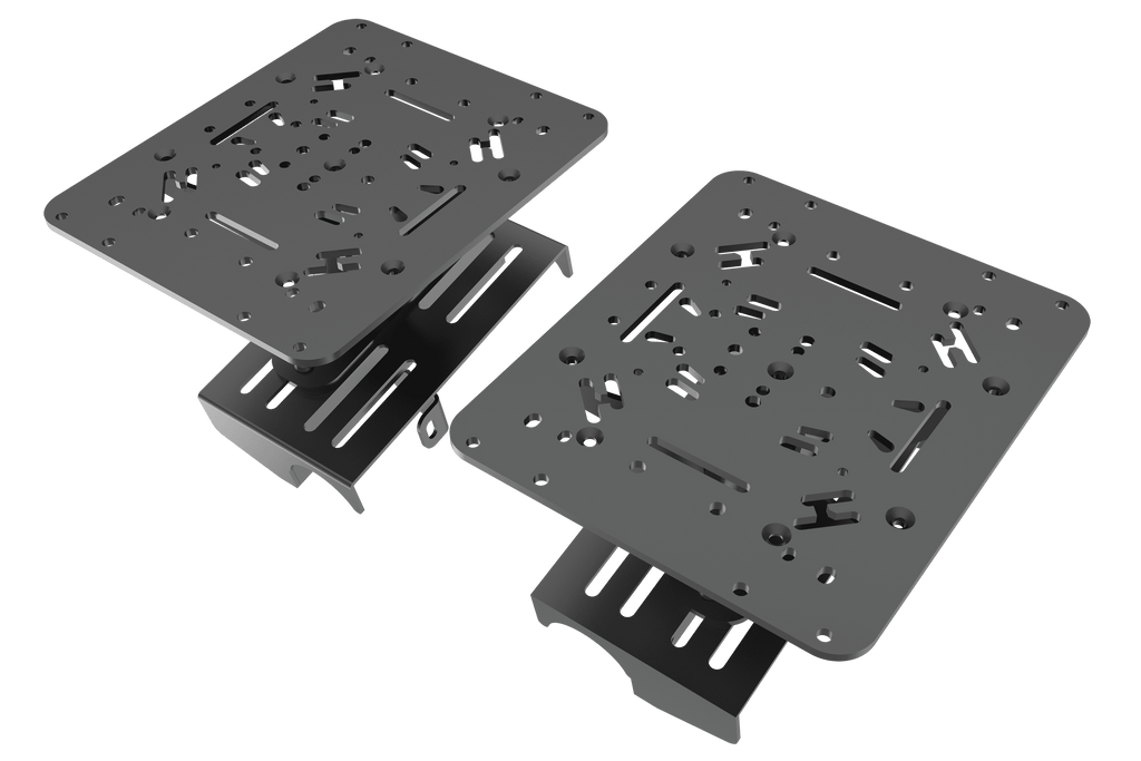 FLIGHT SIMULATOR MOUNTS - LEFT AND RIGHT SET FOR ALPINE RACING TRX