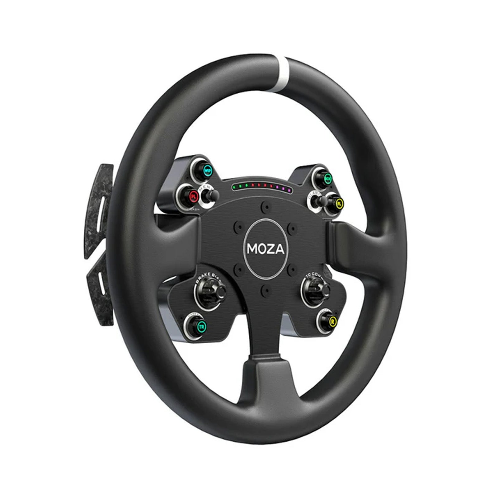 MOZA CS V2P steering wheel side profile sim racing