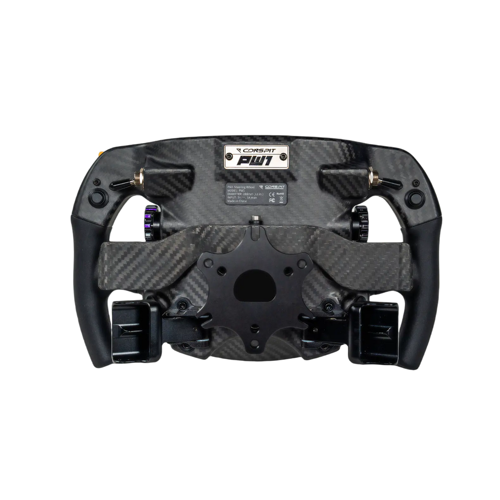 Conspit PW1 formula wheel angle detail sim racing