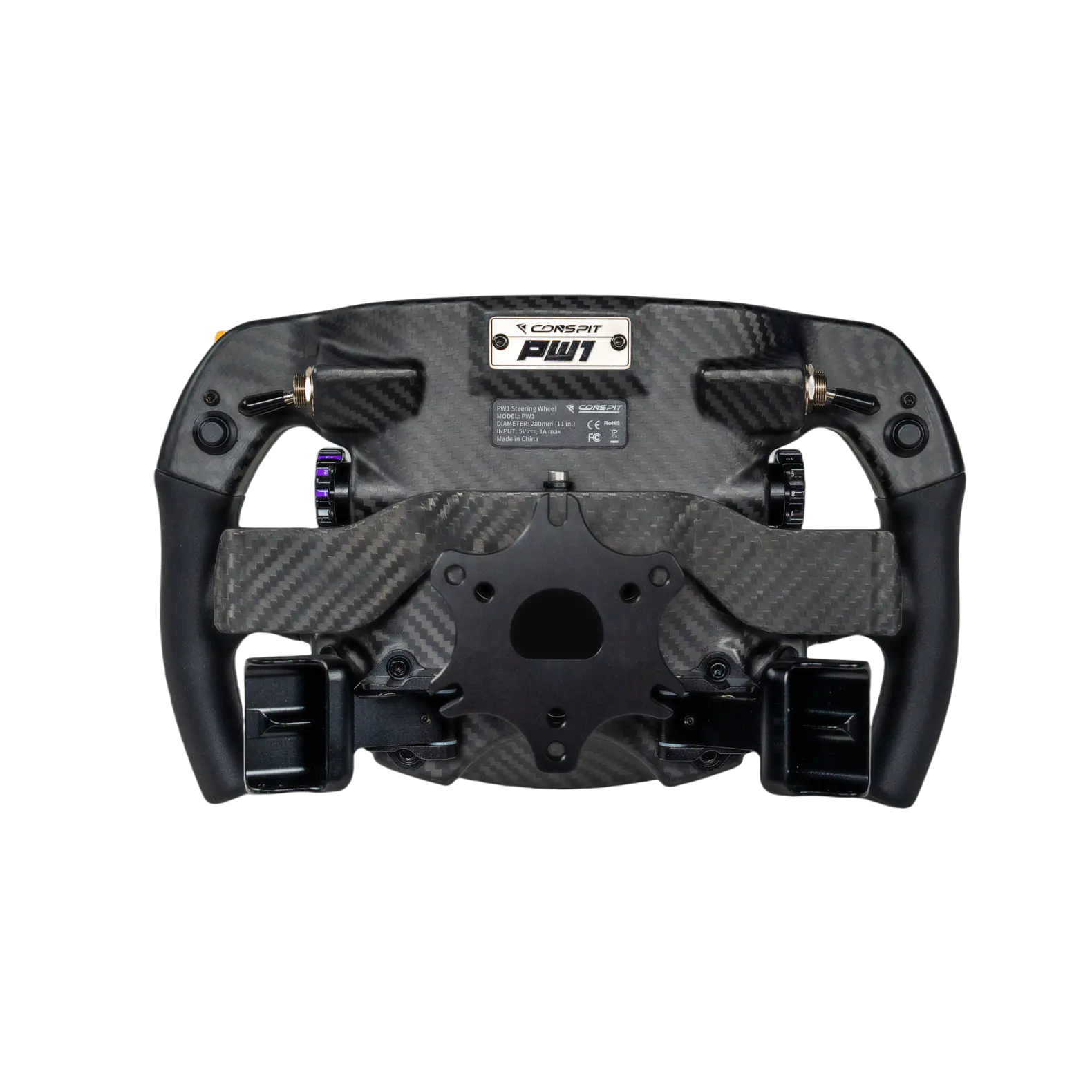 Conspit PW1 formula wheel angle detail sim racing