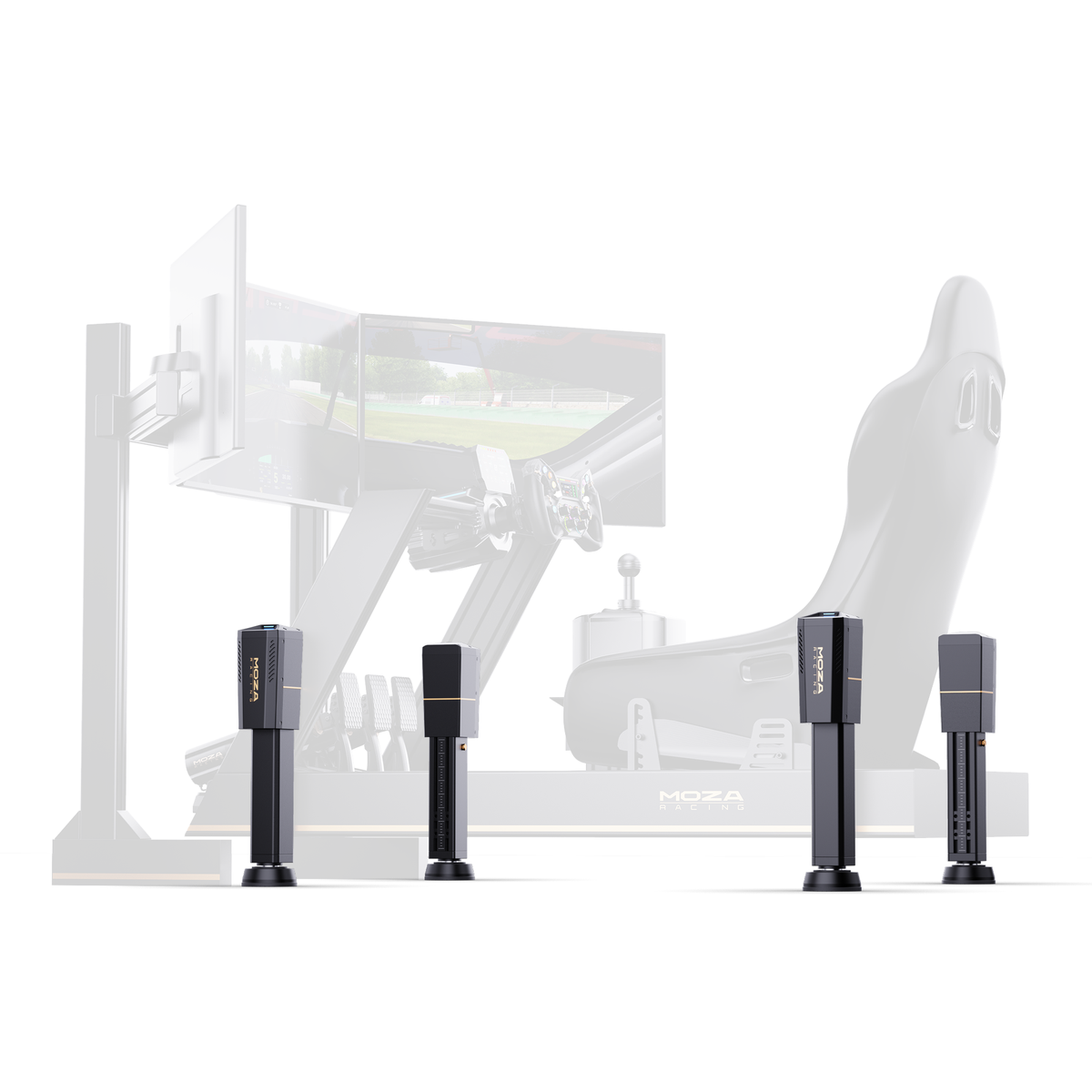 MOZA HMA150 Haptic Motion System with four actuators