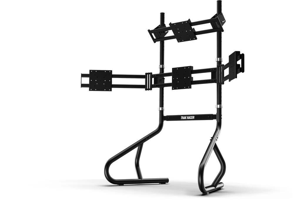 Freestanding Triple Monitor Stand - Supports 32" to 45" Displays