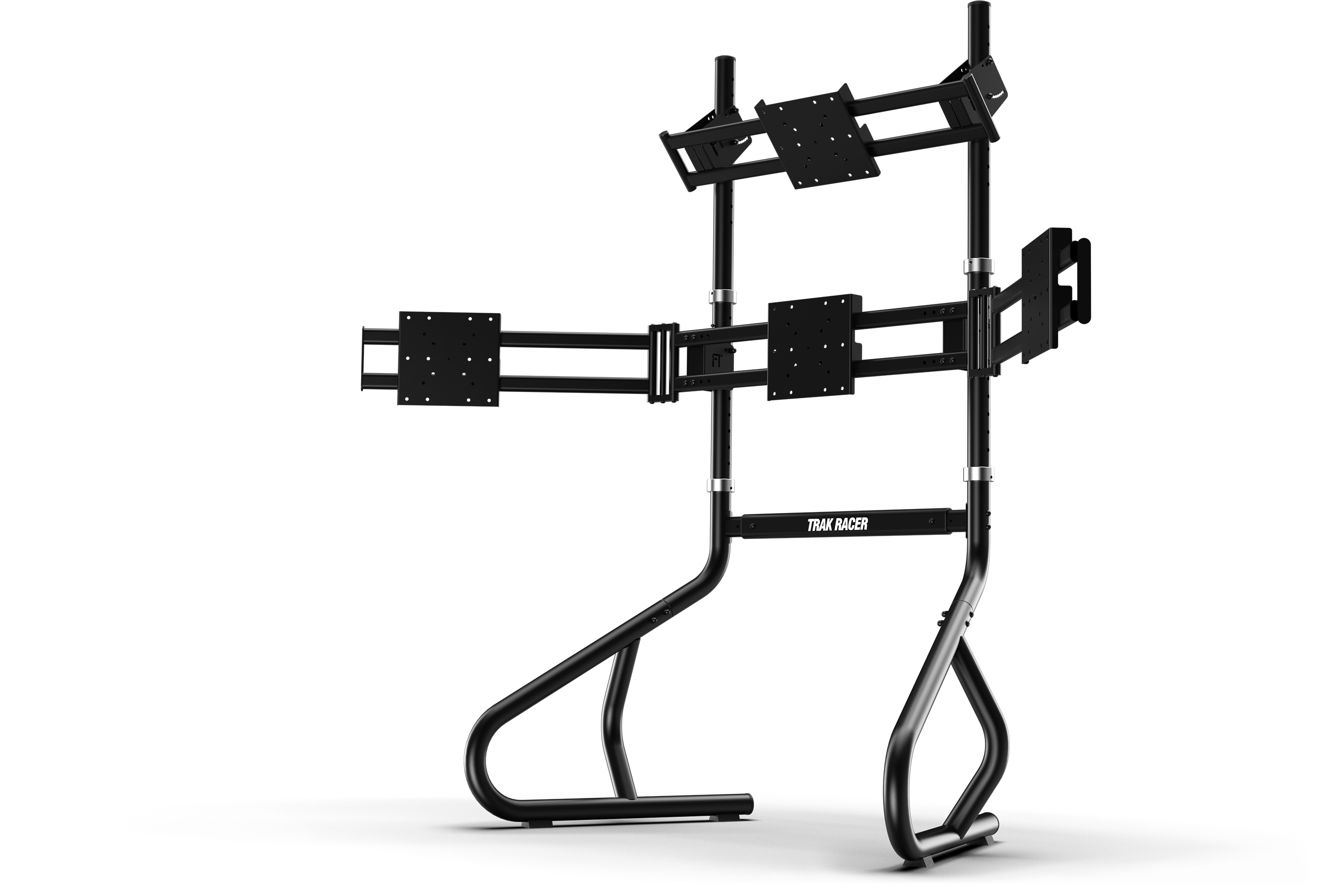 Freestanding Triple Monitor Stand - Supports 32" to 45" Displays