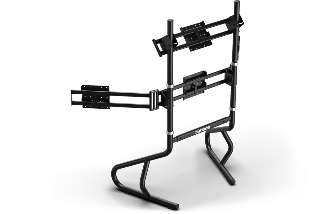 Freestanding Triple Monitor Stand - Supports 32" to 45" Displays