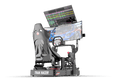 Cockpit-Mounted Dual Monitor Stand - Supports up to 80" Display