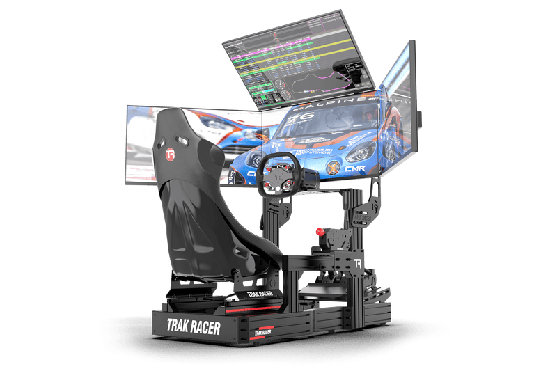 Cockpit-Mounted Quad Monitor Stand - Supports up to 45" Displays