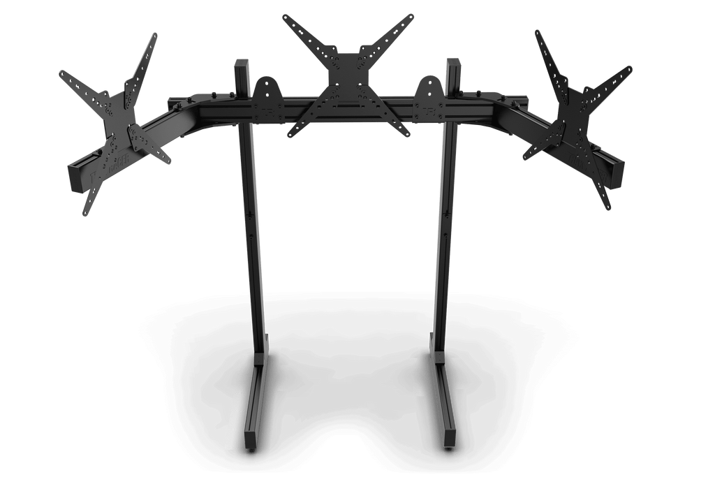 Freestanding Triple Monitor Stand - Supports up to 45" Displays