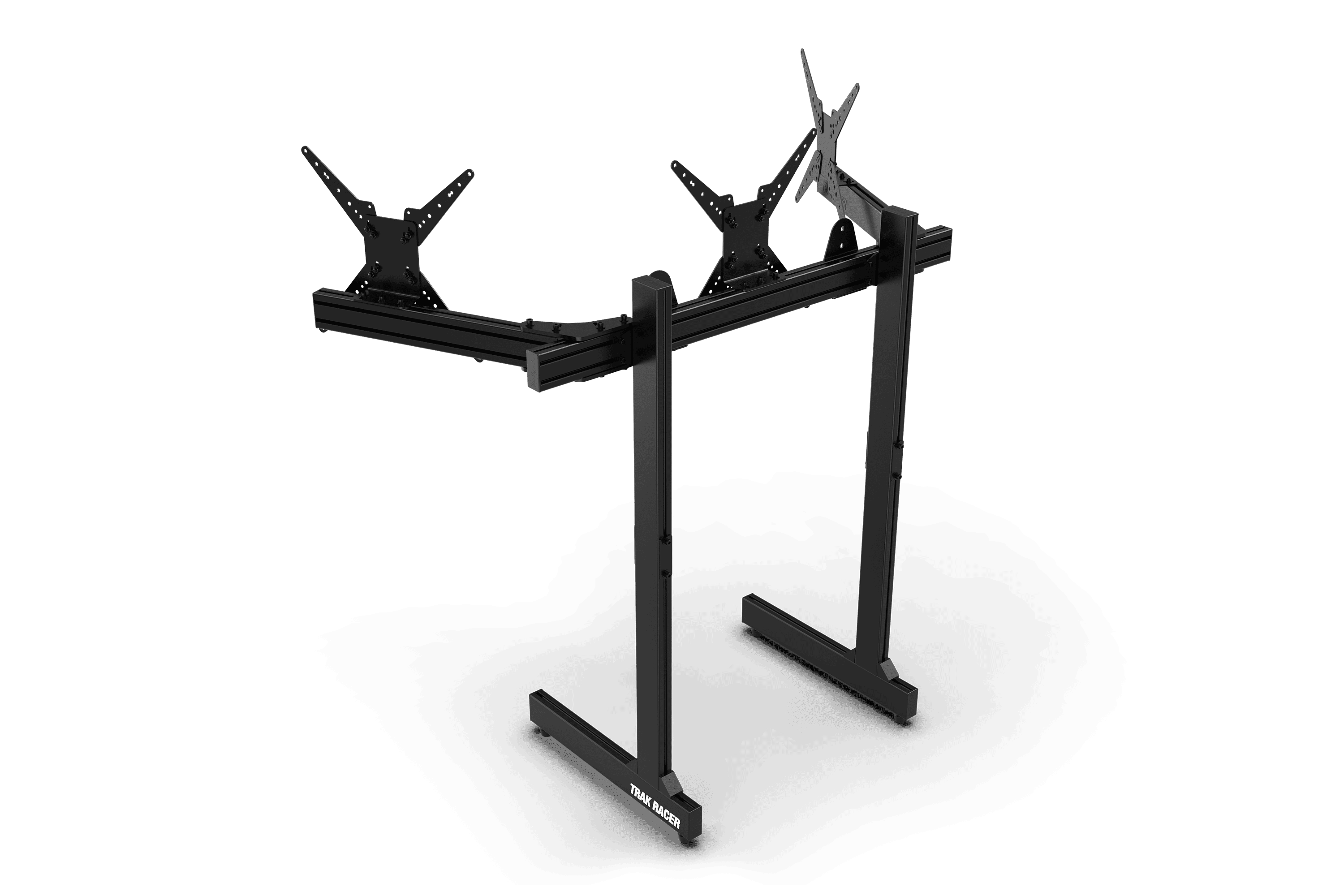 Freestanding Triple Monitor Stand - Supports up to 45" Displays