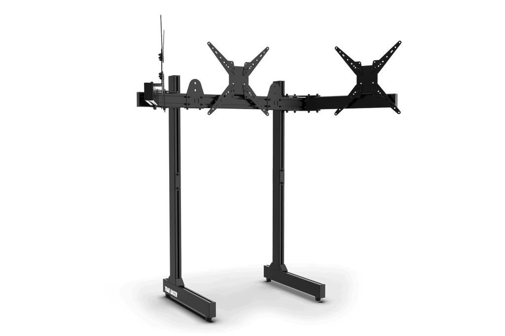 Freestanding Triple Monitor Stand - Supports up to 45" Displays