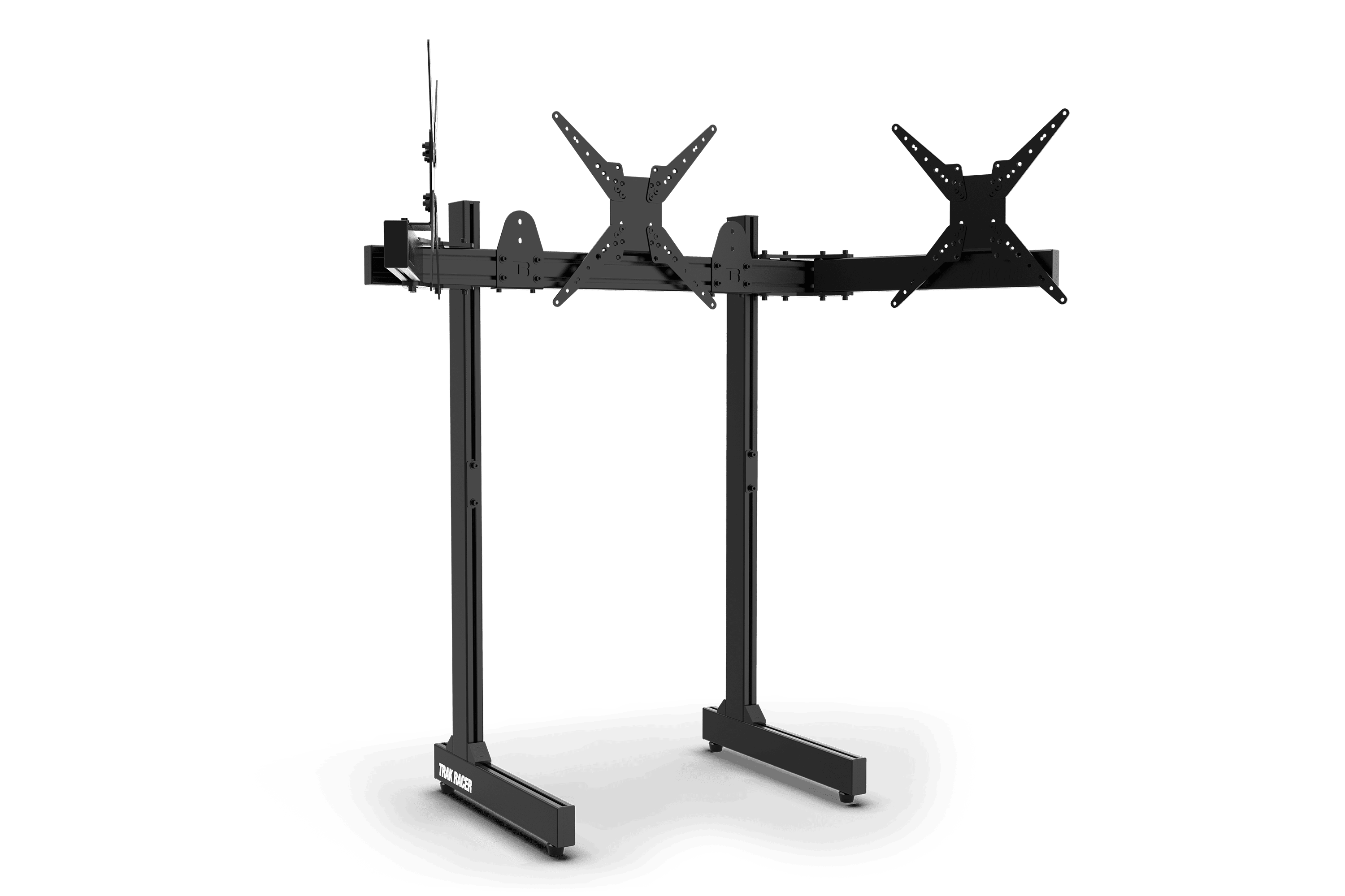 Freestanding Triple Monitor Stand - Supports up to 45" Displays
