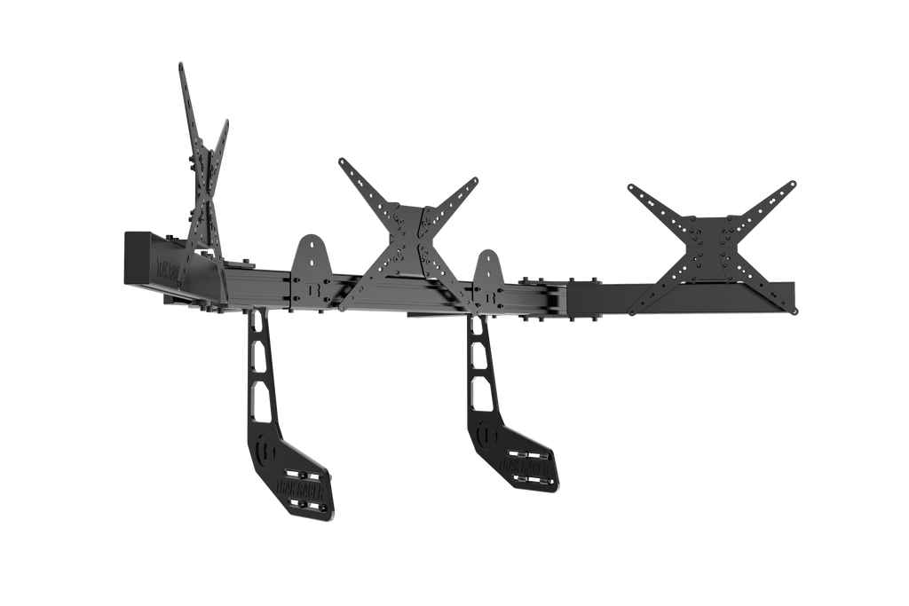 Cockpit-Mounted Triple Monitor Mount - Supports up to 45" Displays