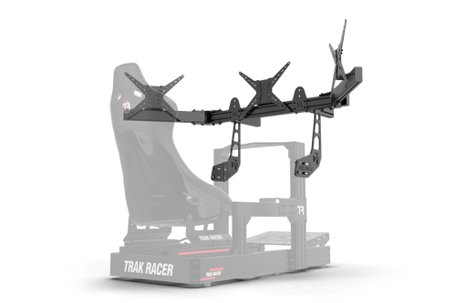 Cockpit-Mounted Triple Monitor Mount - Supports up to 45" Displays