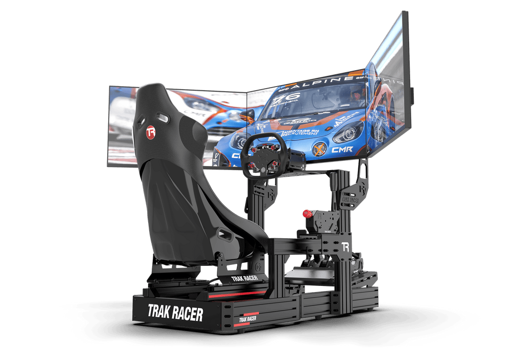 Cockpit-Mounted Triple Monitor Mount - Supports up to 45" Displays
