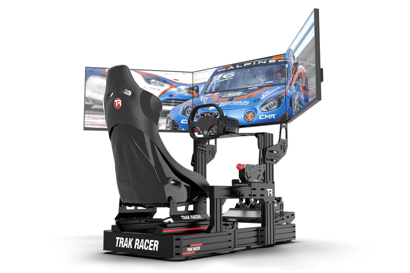 Cockpit-Mounted Triple Monitor Mount - Supports up to 45" Displays