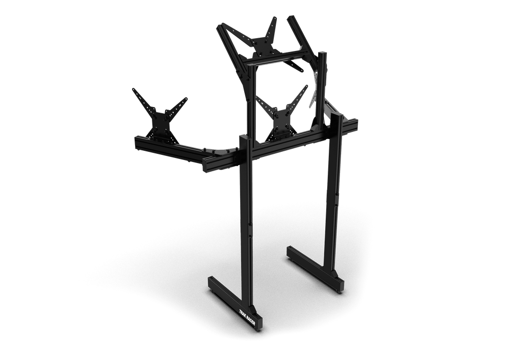 Freestanding Quad Monitor Stand - Supports up to 45" Displays