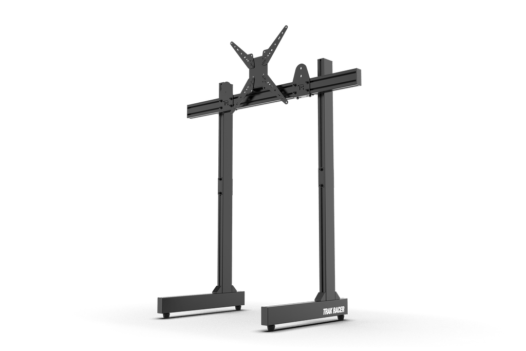 Freestanding Single Monitor Stand - Supports up to 80" Display