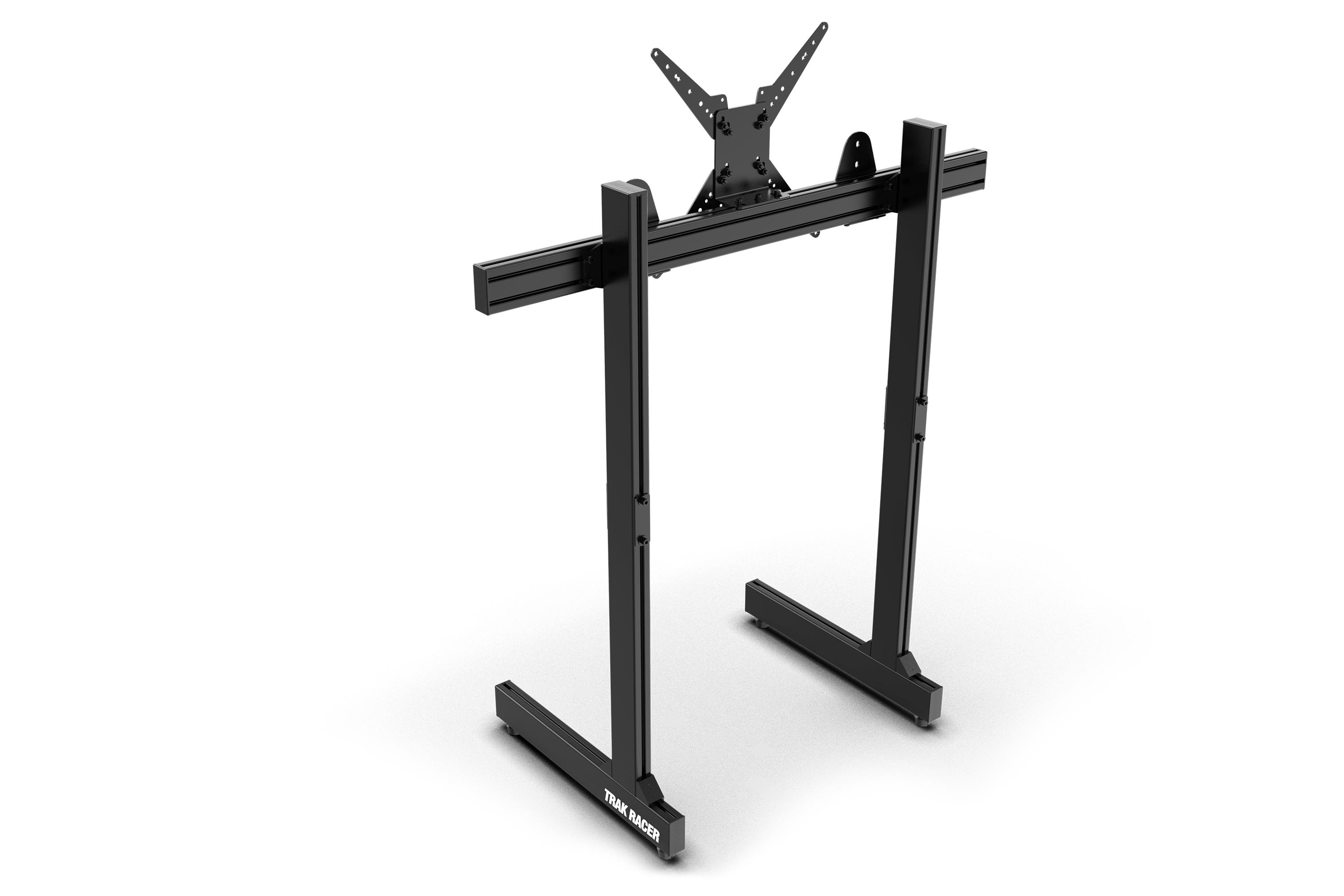 Freestanding Single Monitor Stand - Supports up to 80" Display