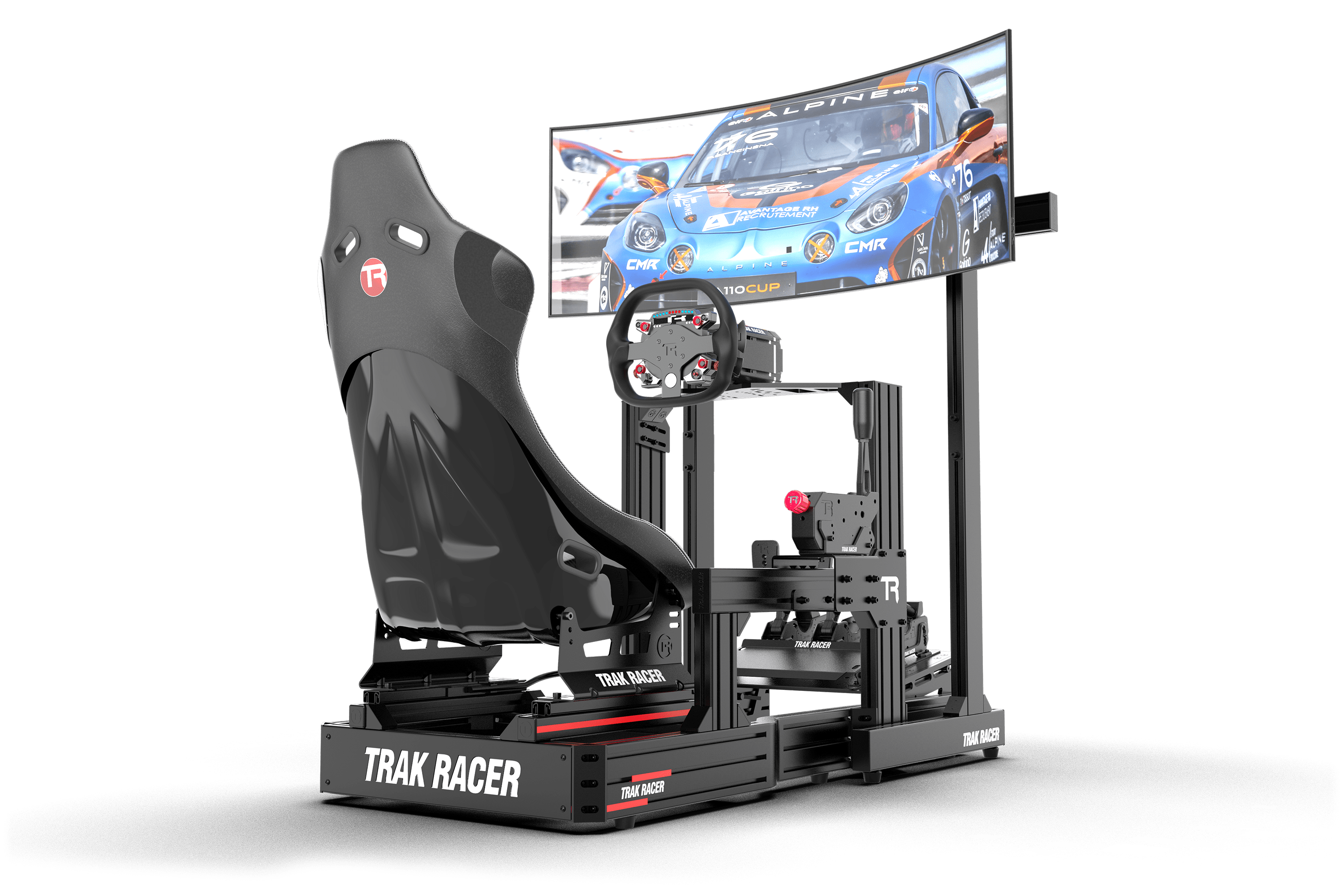 Freestanding Single Monitor Stand - Supports up to 80" Display