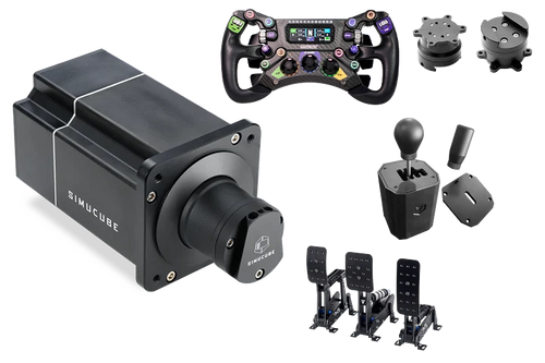 Bundle - Wheelbase, Wheel, Pedal Set and Sequential/H-Pattern Shifter