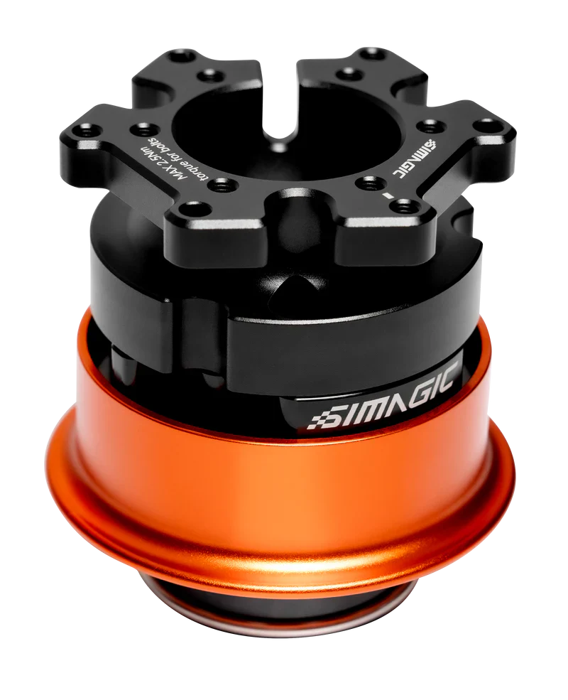 Simagic QR-A quick release adapter for sim racing wheel bases