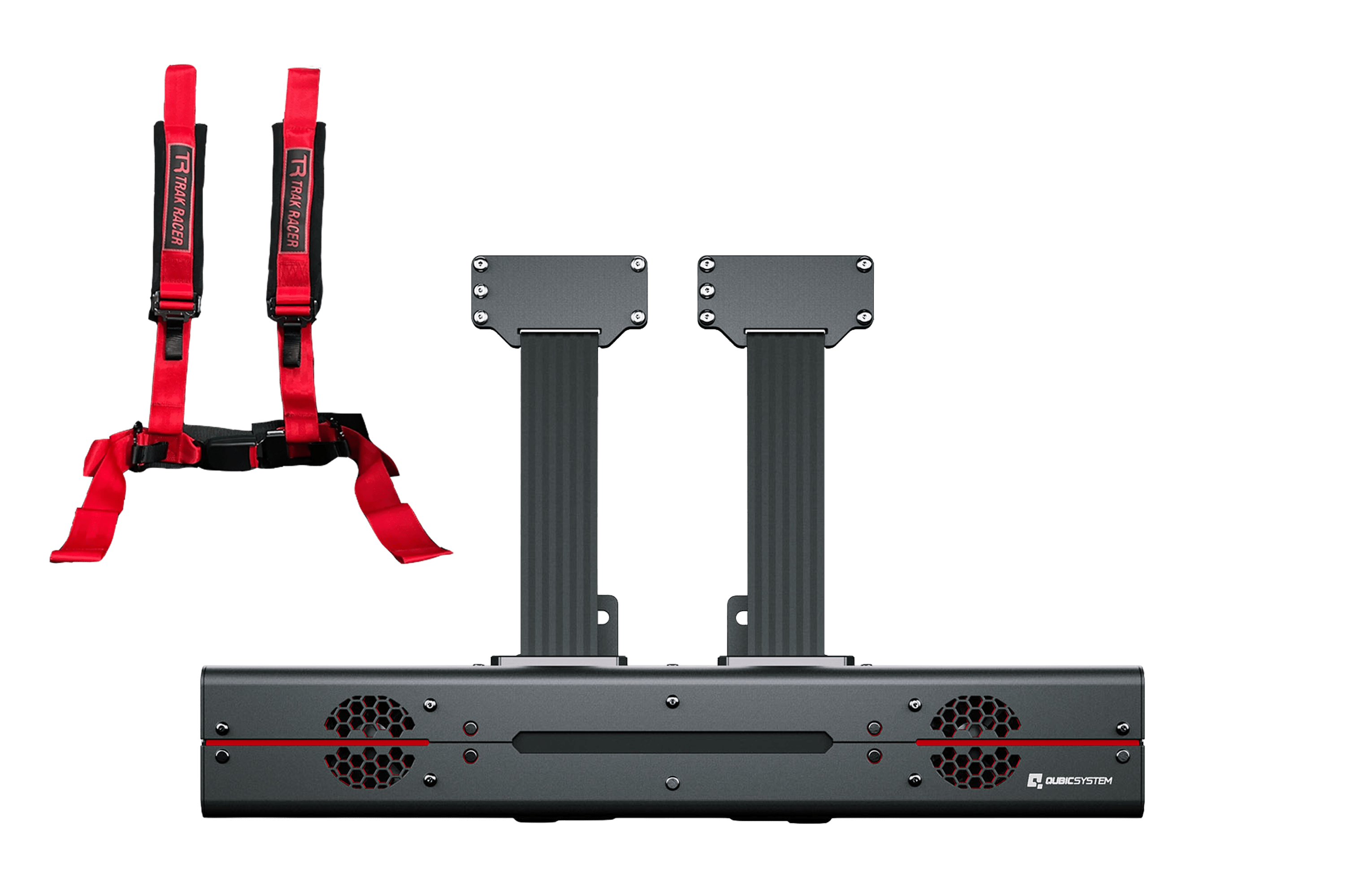 Qubic System QS-BT1 Direct Drive Seat Belt Tensioner with Optional Trak Racer Seat Harness