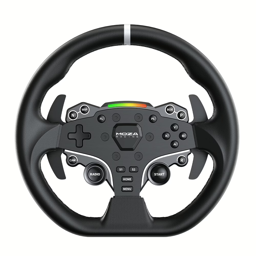 MOZA ES Lite steering wheel included in R3 PC bundle