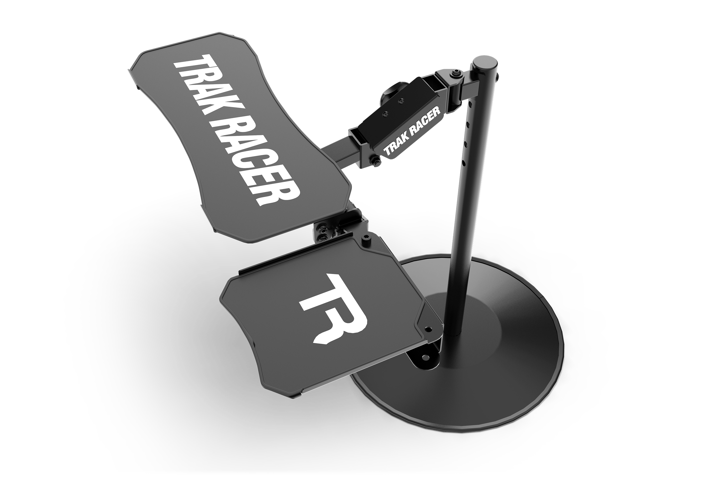 Adjustable Free-Standing Keyboard and Mouse Tray