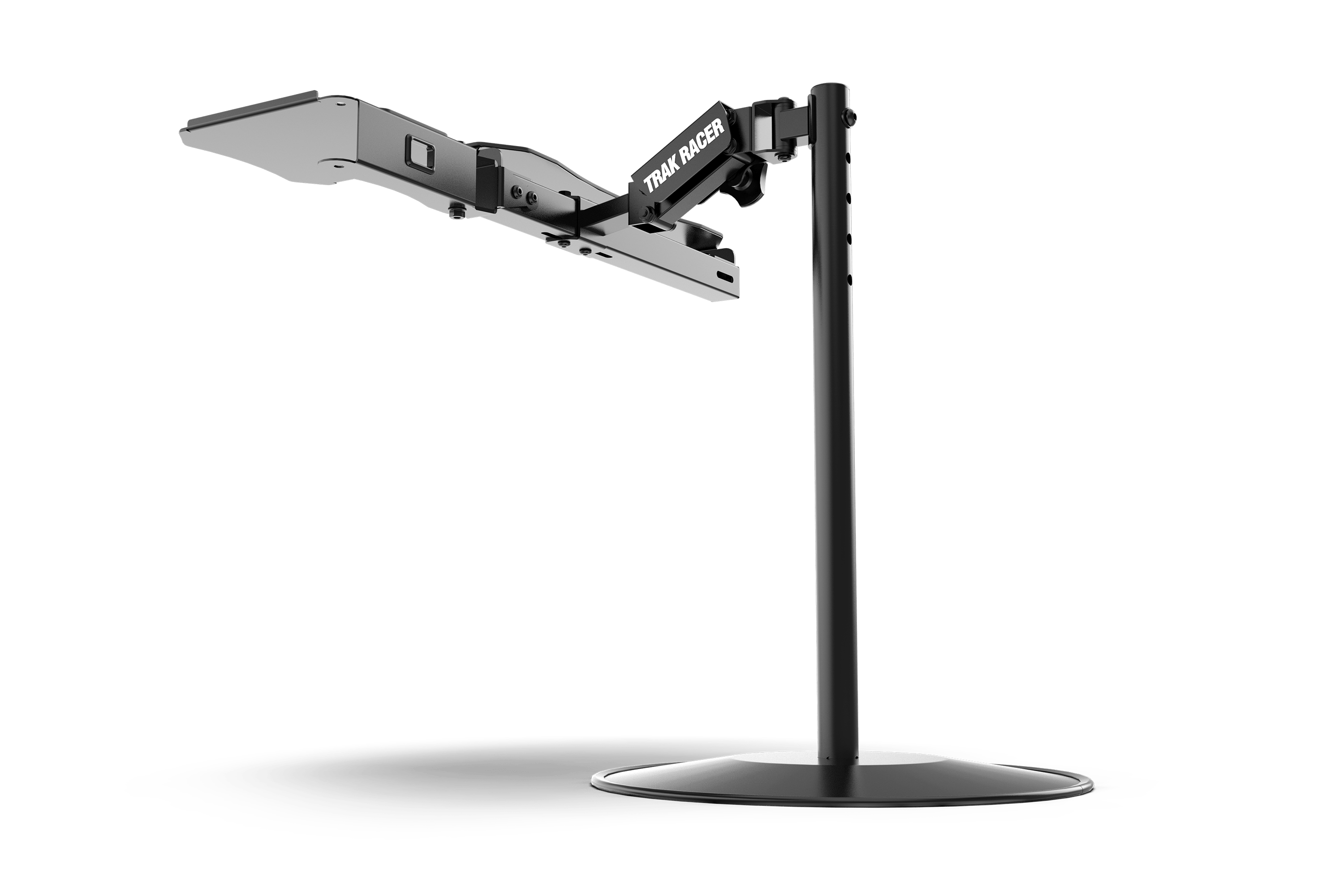 Adjustable Free-Standing Keyboard and Mouse Tray