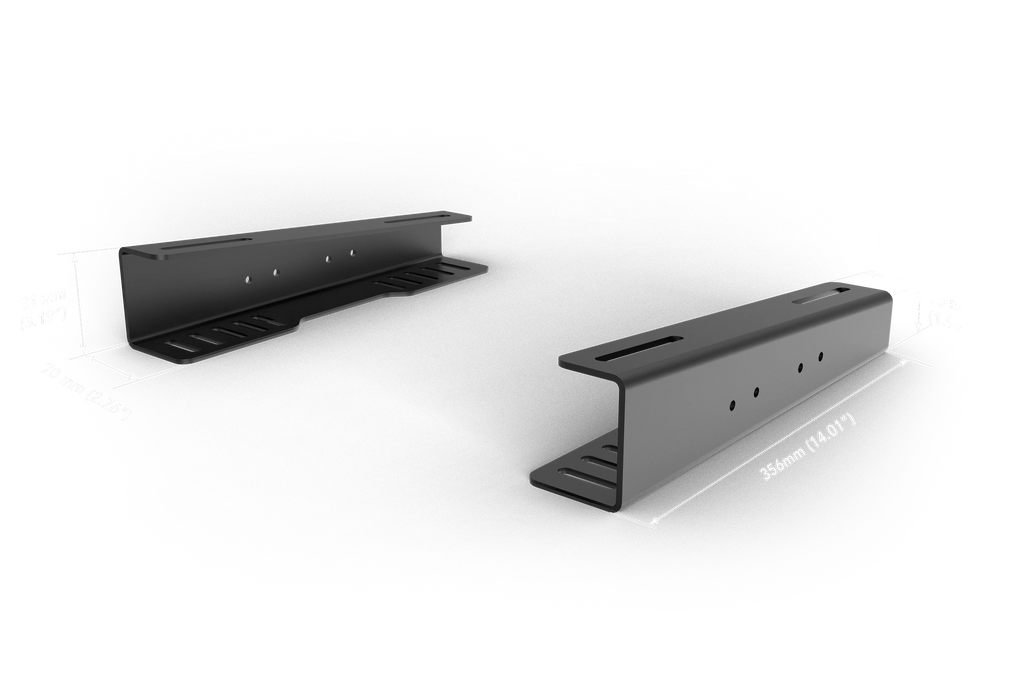 Seat Bracket Set for Recline Seats (no Angle Adjustment)
