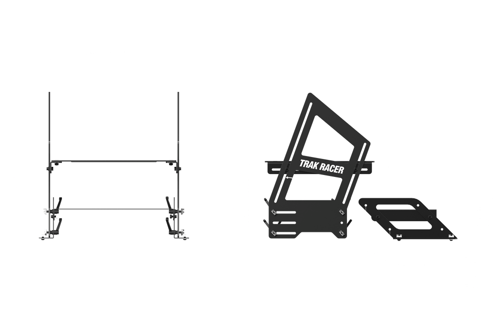 Universal Inverted / Formula /GT Hybrid Pedal Bracket System with Pedal Plate and Foot Plate