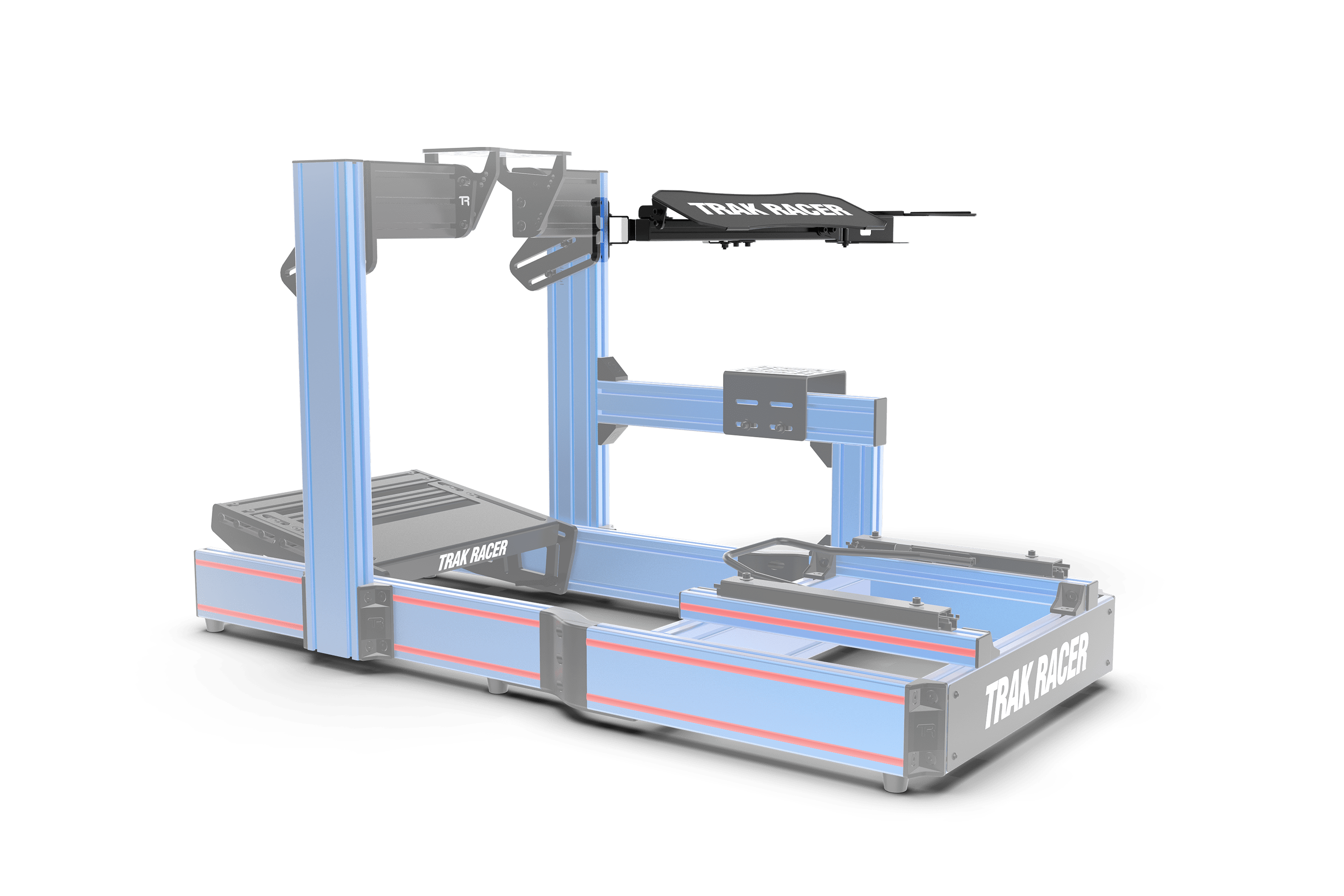 Adjustable Keyboard Mouse Tray V2 for Aluminium Cockpits