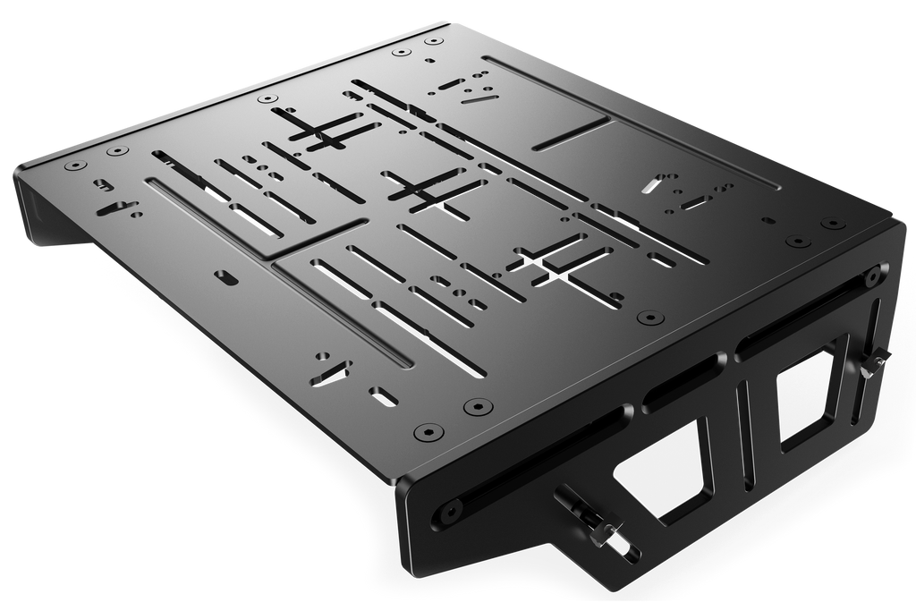 Universal TR-One Pedal Mounting System including Pre-Drilled Pedal Plate