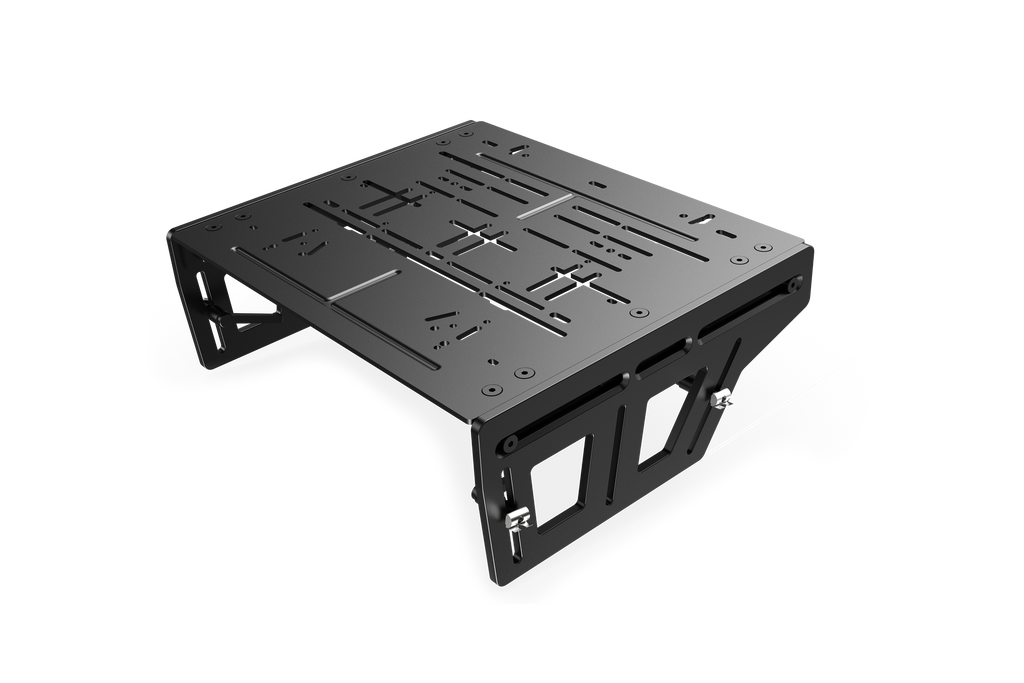 Universal TR-One Pedal Mounting System including Pre-Drilled Pedal Plate