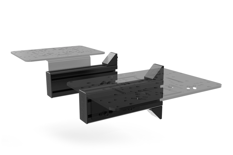 Set of 2 Universal Side Supports – 240mm (80×40mm) for Sim Racing & Flight Sim Rigs