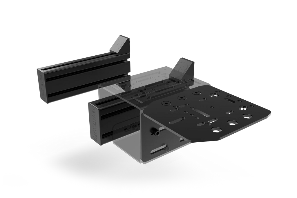 Set of 2 Universal Side Supports – 240mm (80×40mm) for Sim Racing & Flight Sim Rigs