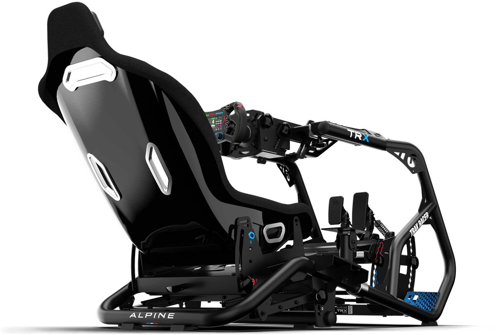 Formula/GT Hybrid Racing Simulator Seat — Alpine F1 Engineered Design