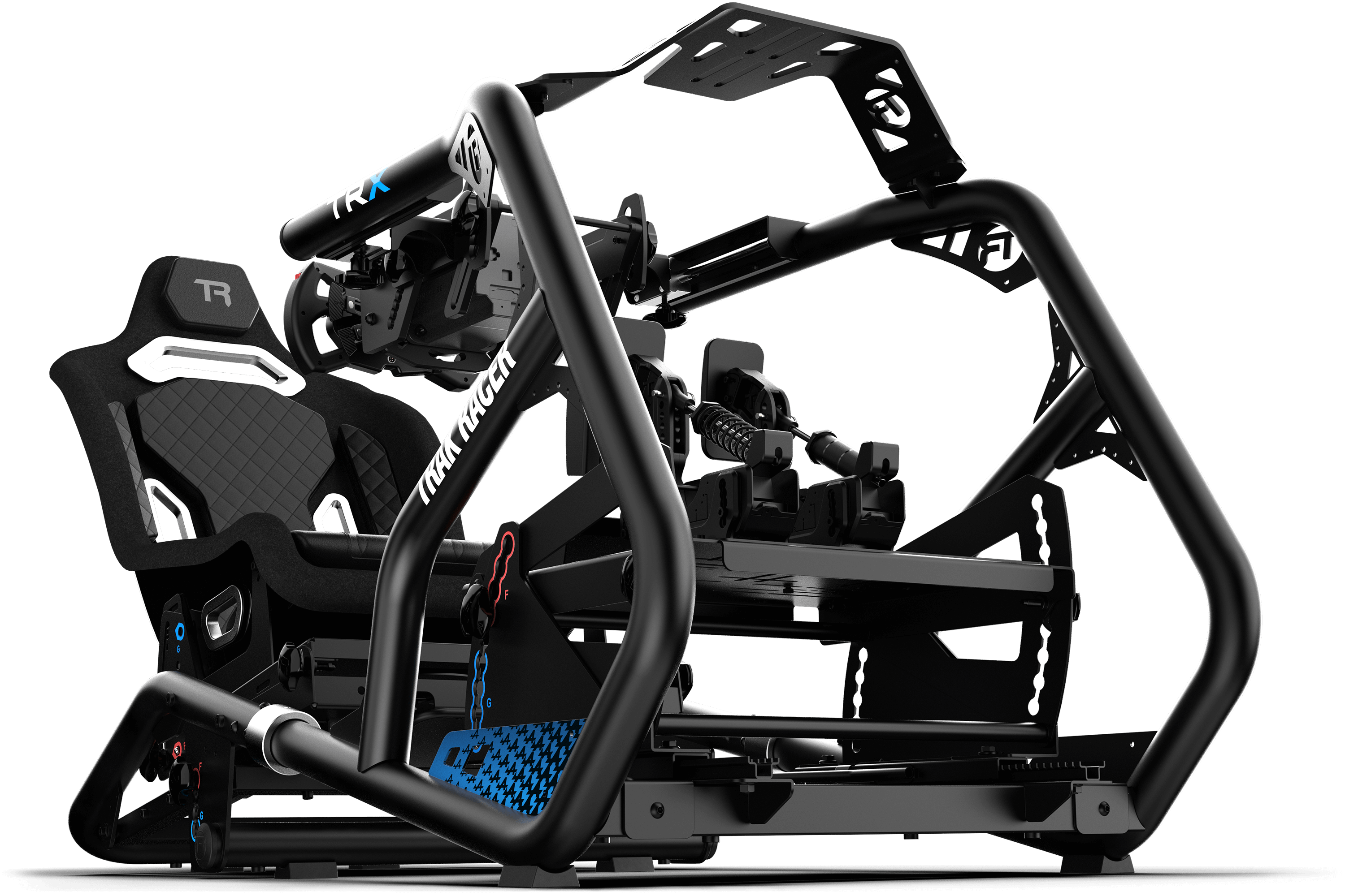 Formula/GT Hybrid Racing Simulator Seat — Alpine F1 Engineered Design
