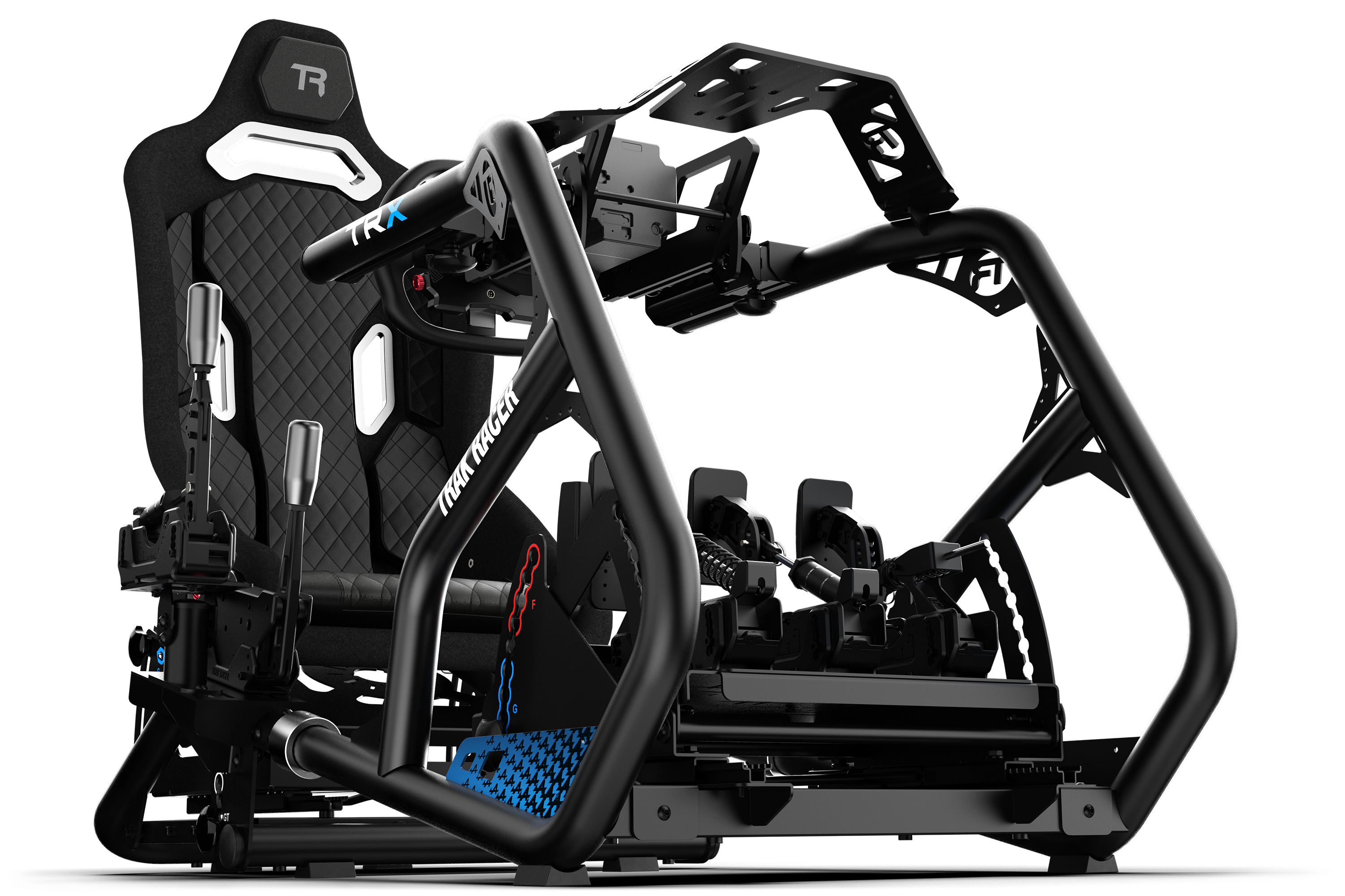 Formula/GT Hybrid Racing Simulator Seat — Alpine F1 Engineered Design