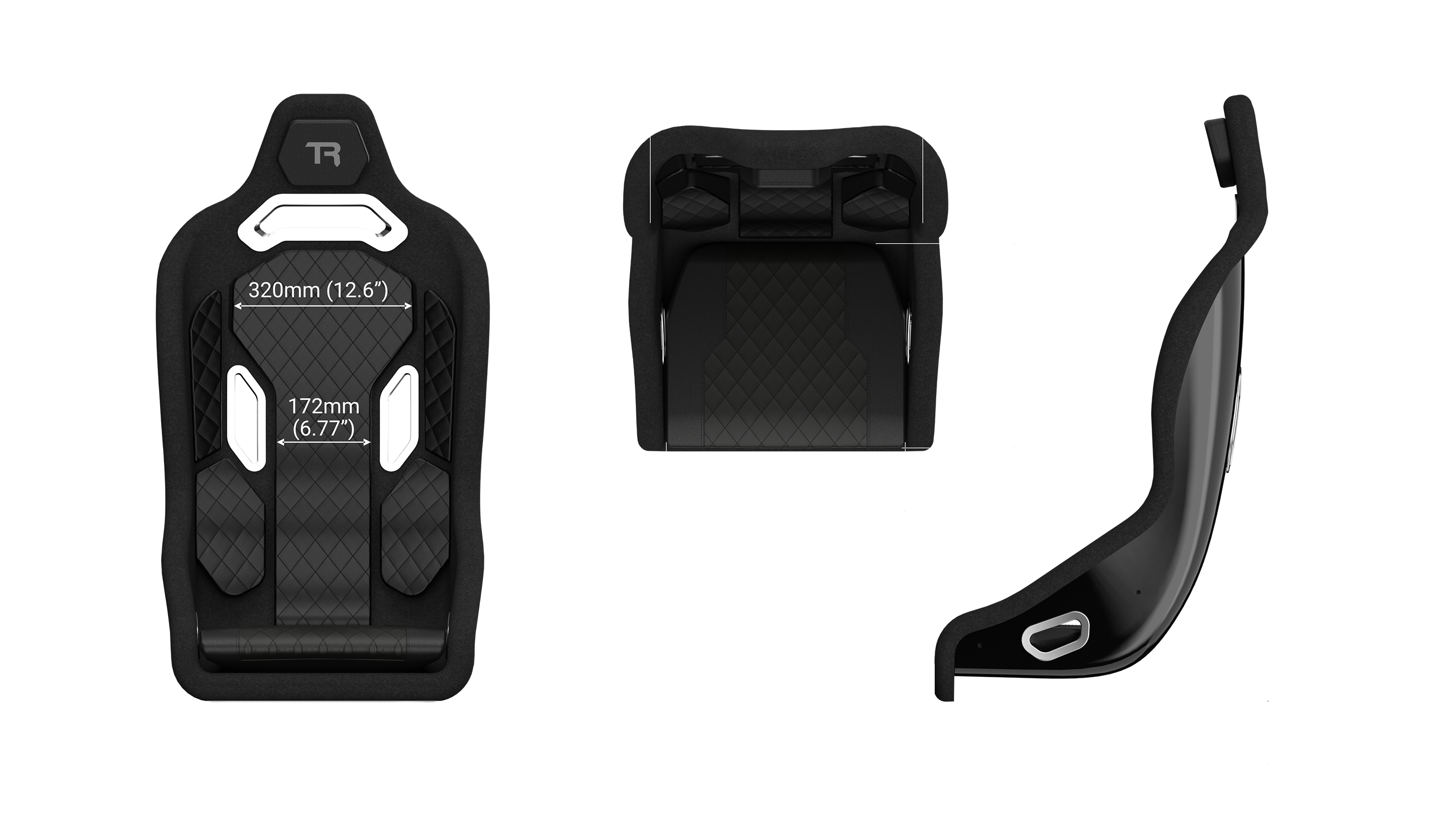 Formula/GT Hybrid Racing Simulator Seat — Alpine F1 Engineered Design