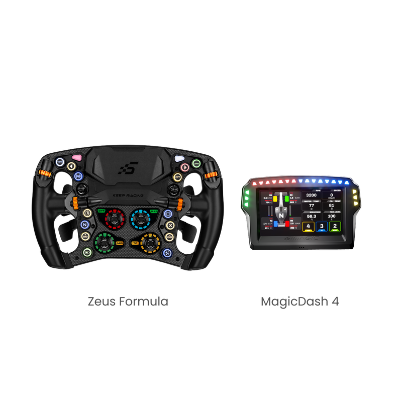Simagic Zeus Formula Bundle (Wheel + MagicDash 4 + Air Link)