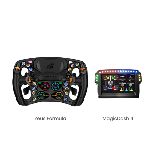 Simagic Zeus Formula Bundle (Wheel + MagicDash 4 + Air Link)