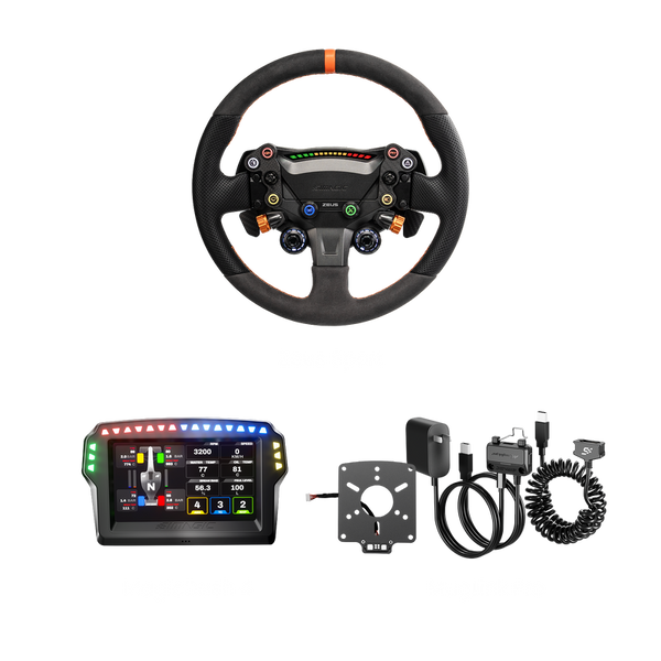 Simagic Zeus Wired Bundle (Wheel + MagicDash 4 + MagLink Pro)