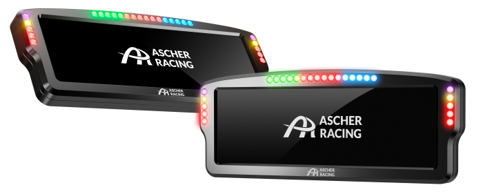 Ascher Racing Dashboard 8 inch sim racing display